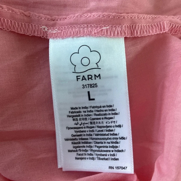 NWT farm rio Pink Seashell Tapestry Midi Dress - Picture 8 of 9